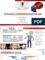 Taque Erebro Ascular: Presentado Por Paola Chaparro Sandra Castro Tutor: DR: Jairo Lizarazo