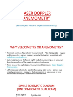 Laser Doppler Anemometry: (Measuring Flow Velocity in A Highly Sophisticated Way)