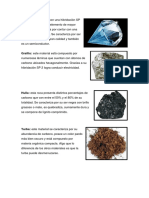 Tipos de Carbono (QUIMICA)