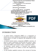 Analysis of Mechanical Properties of Aluminium Metal