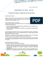 Comunicado N-3 Protocolo de Entrada y Salida 2019-1-11422477