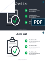 Check List: Your Title Text Here