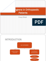 Gas Gangrene in Orthopaedic Patients