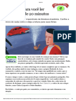 10 Contos para Você Ler em Menos de 20 Minutos PDF