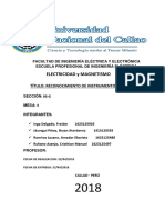 1er Informe Del Laboratorio de Electricidad y Magnetismo