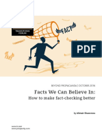 Facts We Can Believe in How To Make Fact Checking Better - Web PDF