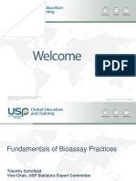 USP Seminar - Fundamentals of Bioassay Practices 2014 PDF