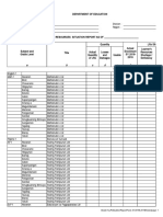 LR Situation Report Form 2019