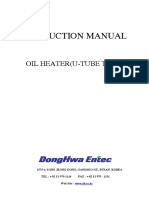 New Manual For U-Type Oil Heater (FINAL REV)