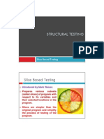 Slice Based Testing