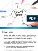 Fiscal Year (2611)