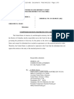 Gregory Craig Document Protective Order - 4-12-2019