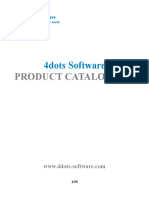 4dots Software Product Catalog 2014