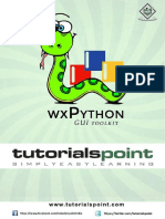 Wxpython Tutorial PDF