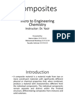 Composites: Intro To Engineering Chemistry