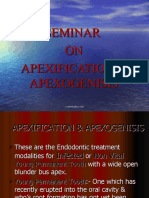 Apexification and Apexogenesis