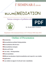 Bioremediation and Phytoremediation