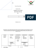 Course Name (Code) : Assignment (Canvas Model) Kids Portable GPS Chip by