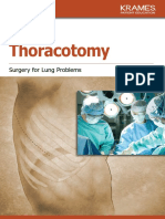 Thoracotomy: Surgery For Lung Problems