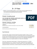 Provas OAB 2 Fase Direito Constitucional JurisWay PDF