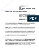 Absuelve Traslado de Liquidacion de Pensiones Devengadas