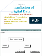 Transmission of Digital Data: Interfaces and Modems