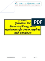 Annexure IV - ET-P26-G1 Guidelines For Protection Energy Meter Requirements For Power Supply To B PDF