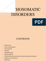 Psychosomatic Disorders