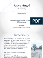 8 Tacheometry