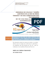 Memorias - de - Calculo - y - Diseno - Electrico - Pad Mounted 150kva PDF