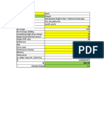 Flow Rate Calculation