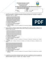 Estadistica Practicas Sobre Tablas de Frecuencia para Datos Sin Agrupar y para Datos Agrupados