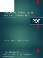 Desarrollo Histórico de La Doctrina Del Sábado