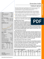 Granules Emkay Research Report