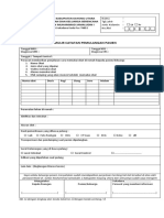 Formulir Catatan Pemulangan Pasien 8908