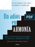 Un Adiós en Armonía - Una Invitación para Aceptar La Muerte y Abrazar La Vida - Asunción Álvarez Del Río PDF