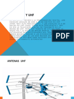 Antenas VHF y Uhf