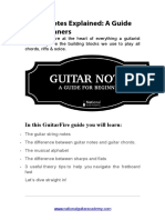 Guitar Notes Explained