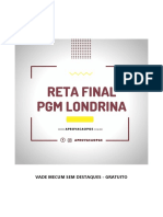 Vade Mecum - PGM Londrina - Gratuito PDF