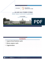 04-Binary Vapour Cycle and Co-Generation