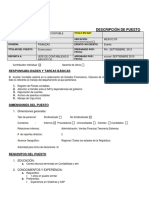 Descripcion de Puestos-Auxiliar Contable Cromatec