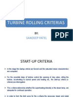 Spturbine Rolling Criterias