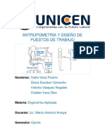 Antropometria y Diseño de Puestos de Trabajo (Recuperado Automáticamente)