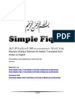 Simple Fiqh Translation of Al Fiqh Ul Muyassar PDF