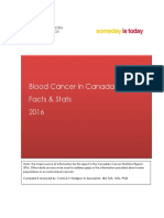 Blood Cancer in Canada Facts & Stats 2016