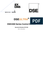 Ultra: DSE4400 Series Control Module