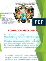 Formación Geológica