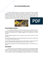 Report: Material Handling System