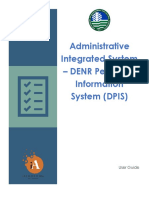 Denr Dpis User Guide