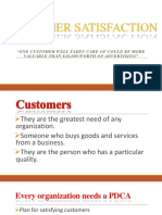 Customer Satisfaction